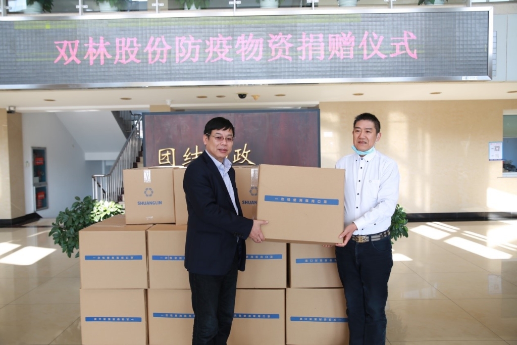通宝TB222捐赠5万个口罩支援抗疫